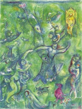 Marc Chagall Painting - Abdullah descubrió antes que él al contemporáneo Marc Chagall